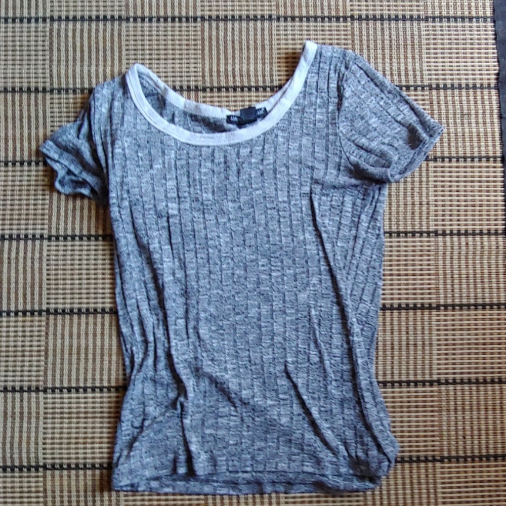 Grey sweater shirt